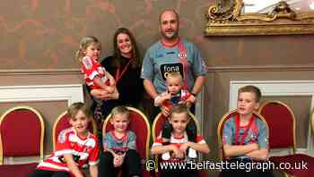 Caring for six active children during coronavirus lockdown a team effort for Gamble family