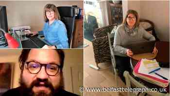 Coronavirus: How do top Northern Ireland business leaders cope with working from home?