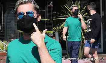 Lance Bass and husband Michael Turchin step out after revealing their surrogate miscarried