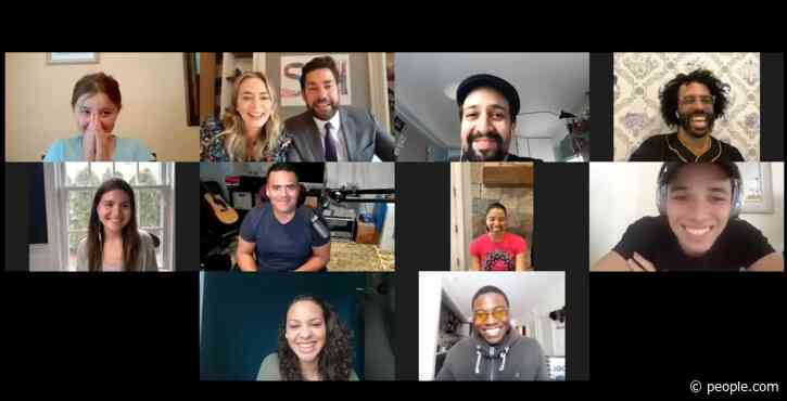 Lin-Manuel Miranda & Original Hamilton Cast Reunite on John Krasinski's Show to Surprise Young Fan