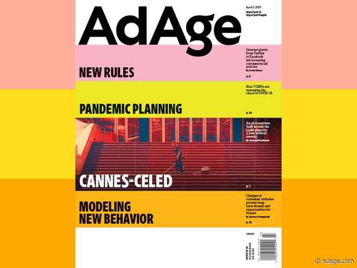 Subscriber Exclusive: Ad Age April 6, 2020 Issue