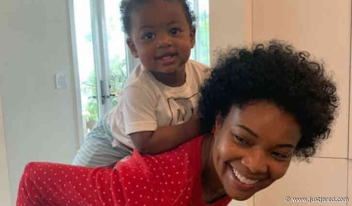 Gabrielle Union & Daughter Kaavia Show Off Natural Curls in Cute Pics!