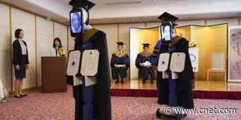 Robots replace university students in Zoom graduation ceremony     - CNET