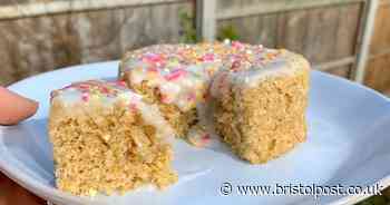 The super-easy two minute birthday cake which doesn't need flour