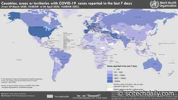 Coronavirus World Map: 1,051,635 Confirmed Cases; 203 Countries; 56,985 Deaths