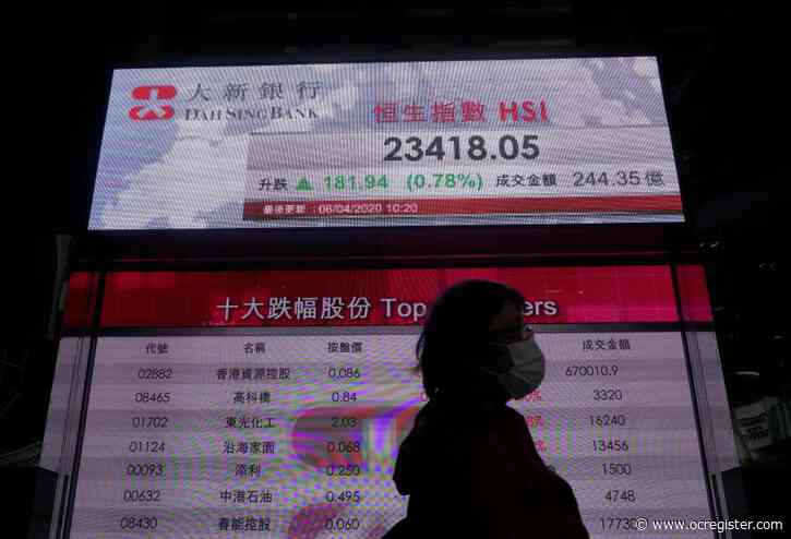 Stocks rise sharply on signs of progress in battling virus