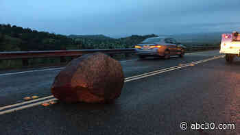 CHP warns drivers of wet roads, fallen debris caused by rain