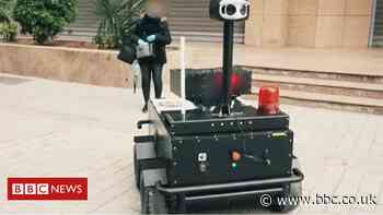 The robot car enforcing lockdown and other news