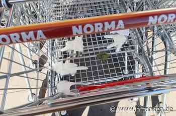 Norma in Thurnau: Kunde entsorgt benutzte Einweghandschuhe in Einkaufswagen