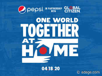 Pepsi backs star-studded concert for coronavirus aid that will air on major broadcast networks