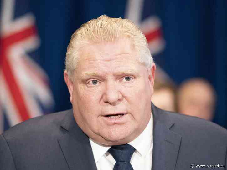 Ontario has enough health-care protective gear for 1 more week: Ford