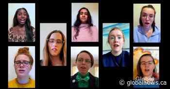 University of Saskatchewan Greystone Singers perform digital year-end concert