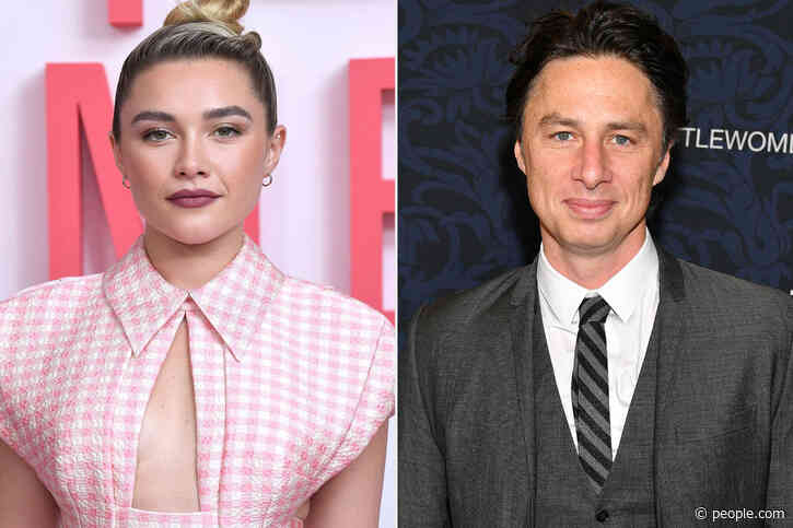 Florence Pugh Wishes 'Special Person' Zach Braff a Happy Birthday: 'Today We Shall Smile'