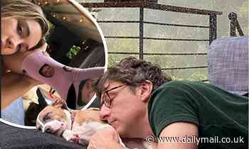 Florence Pugh, 24, celebrates boyfriend Zach Braff's 45th birthday with personalised socks
