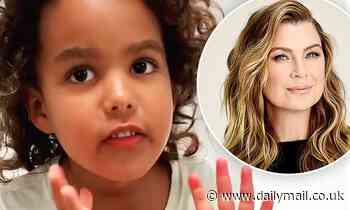 Ellen Pompeo shares hilarious video of Stella, five, wanting to isolate from brother, Eli, three