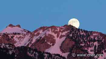 How to catch Tuesday's big, bright 'pink moon,' the biggest supermoon of 2020     - CNET