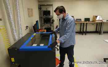 Efforts to produce cloth medical masks and plastic face shields under way at NDSU - INFORUM