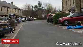 Coronavirus: Socially distanced bingo played on Settle street