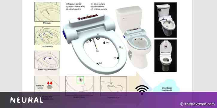 This smart toilet offers advanced poop analysis and analprinting