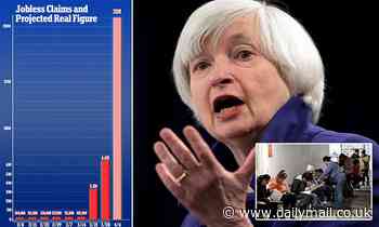 Janet Yellen says the real unemployment level could be 21 MILLION as she warns of a depression