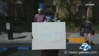 Protests continue over OC hotel for homeless COVID-19 patients in retirement community
