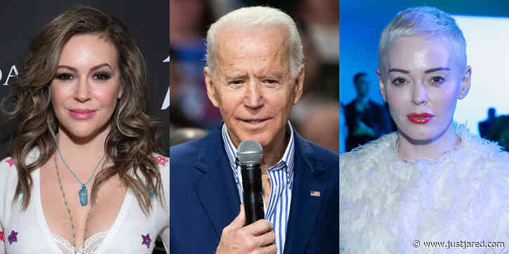 Alyssa Milano Explains Silence on Allegations Against Biden, Rose McGowan Goes After Her