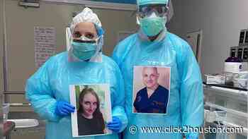 'Make them smile’: Houston doctor gives hope, humor while treating coronavirus patients - KPRC Click2Houston