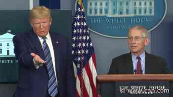 See the question President Trump wouldn't let Dr. Fauci answer