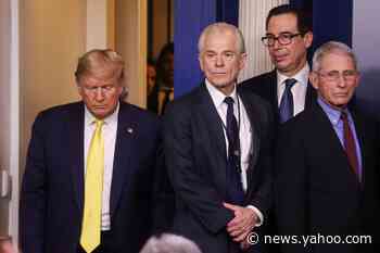 Top Trump aide says Fauci's caution on possible coronavirus treatment warrants a 'second opinion'