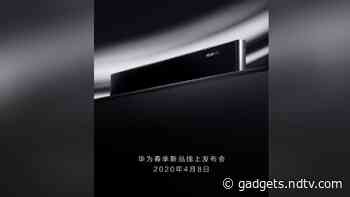 Huawei&rsquo;s Upcoming Smart TV to Be a 65-Inch OLED Behemoth With 14 Under Display Speakers: Report