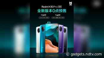 Redmi K30 Pro Zoom Edition Gets New 12GB RAM Variant With 512GB Storage: Price, Specifications