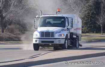 City sweeps streets