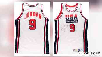 Michael Jordan's 1992 US Olympic 'Dream Team' game jersey to be sold at auction