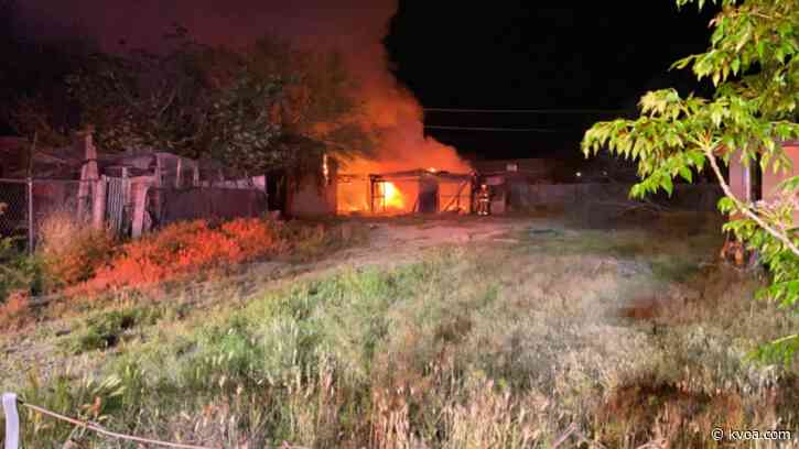 Multiple crews respond to structure fire in South Tucson