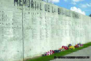 Arras. Les commémorations de la bataille d'Arras perturbées par l'épidémie se feront sur le web - L'Observateur