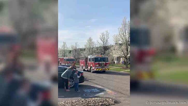 North Fayette First Responders Help 7-Year Old Celebrate His Birthday
