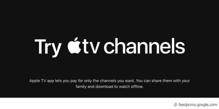 Apple TV Channels offering free EPIX access, extended free trials of Showtime and many more