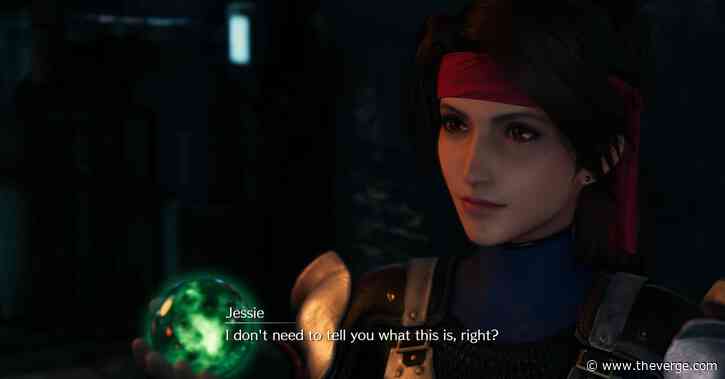 Just how big is Final Fantasy VII’s materia anyway?