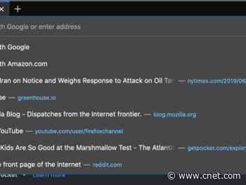 Firefox boosts address bar in latest update     - CNET
