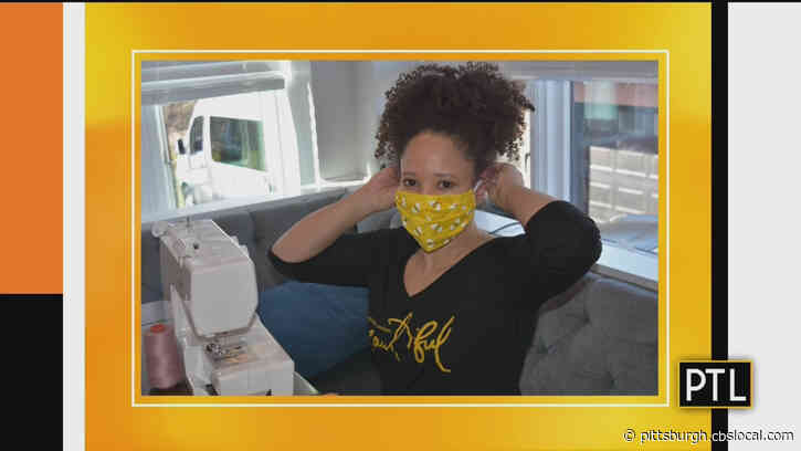 Kiya Tomlin, Wife Of Pittsburgh Steelers Coach Mike Tomlin, Sewing Masks Used In Fight Against Coronavirus