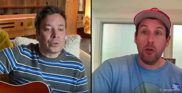 Adam Sandler and Jimmy Fallon Reunite for a New Quarantine Song: 'Don't Touch Grandma'