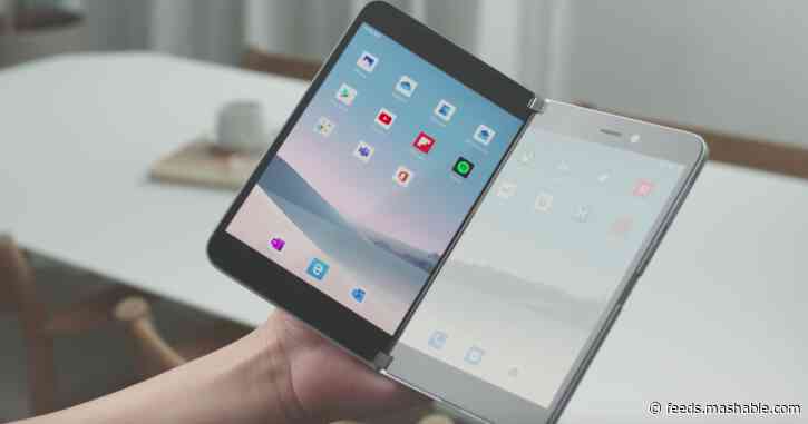 Microsoft patent details folding phone with 3 displays