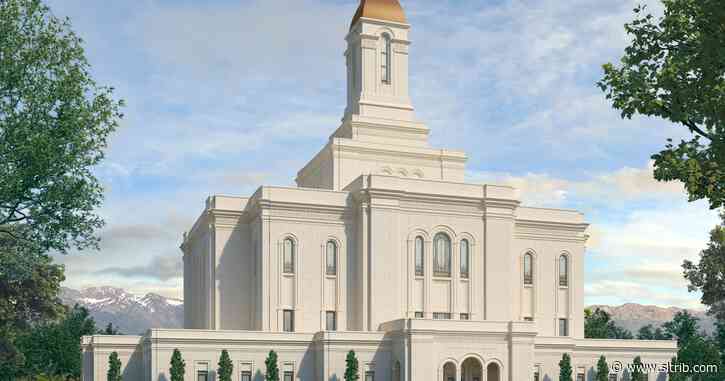 LDS Church releases drawings of two planned Utah temples