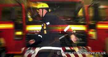 Two rescued from flat fire believed to have been caused by cigarettes