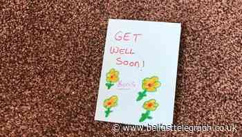 Children make ‘get well soon’ cards for Boris Johnson