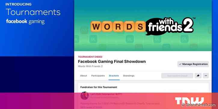 Facebook Gaming launches Tournaments as part of its social distancing campaign