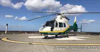 Air ambulance called to unwell person bitten by a snake in Northumberland