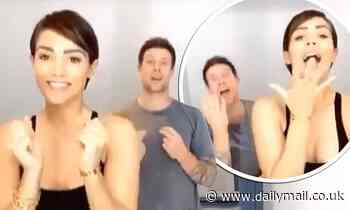 Frankie Bridge and her husband Wayne showcase their dance moves in fun TikTok video