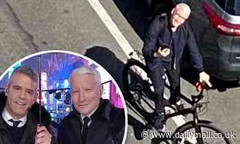 Andy Cohen shares long distance snap of Anderson Cooper taken from his window