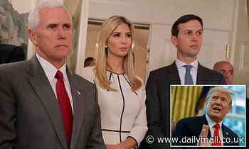 Ivanka Trump and Jared Kushner are whispering about dumping Pence claims VP's biographer